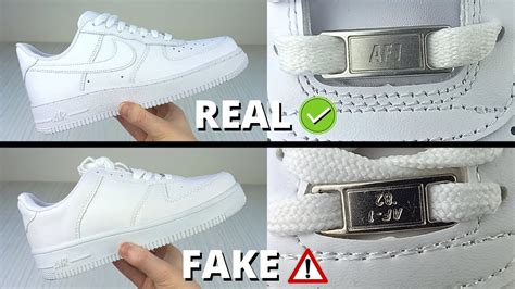 fake nike air force vs real|nike air force 1 authentication.